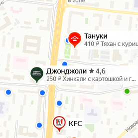 brands on map