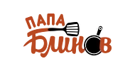 Логотип франшизы Папа Блинов